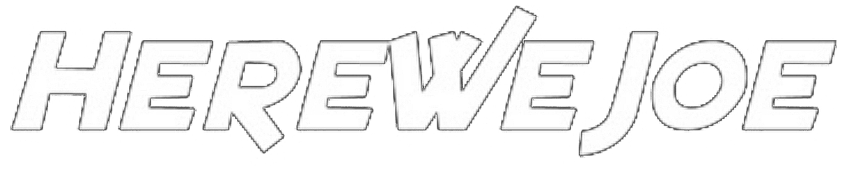 Here we Joe Logo Here we Joe Logo